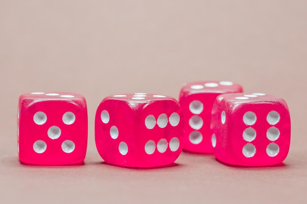 dice, game dice, instantaneous speed, pay, game, to play, poker, gambling, toy, lucky dice, pink, happiness, random, lucky number, gesellschaftsspiel, seeks, gambling addiction, prevention, profit, distribution, poker game, casino, dice table, dice, dice, dice, dice, dice, casino